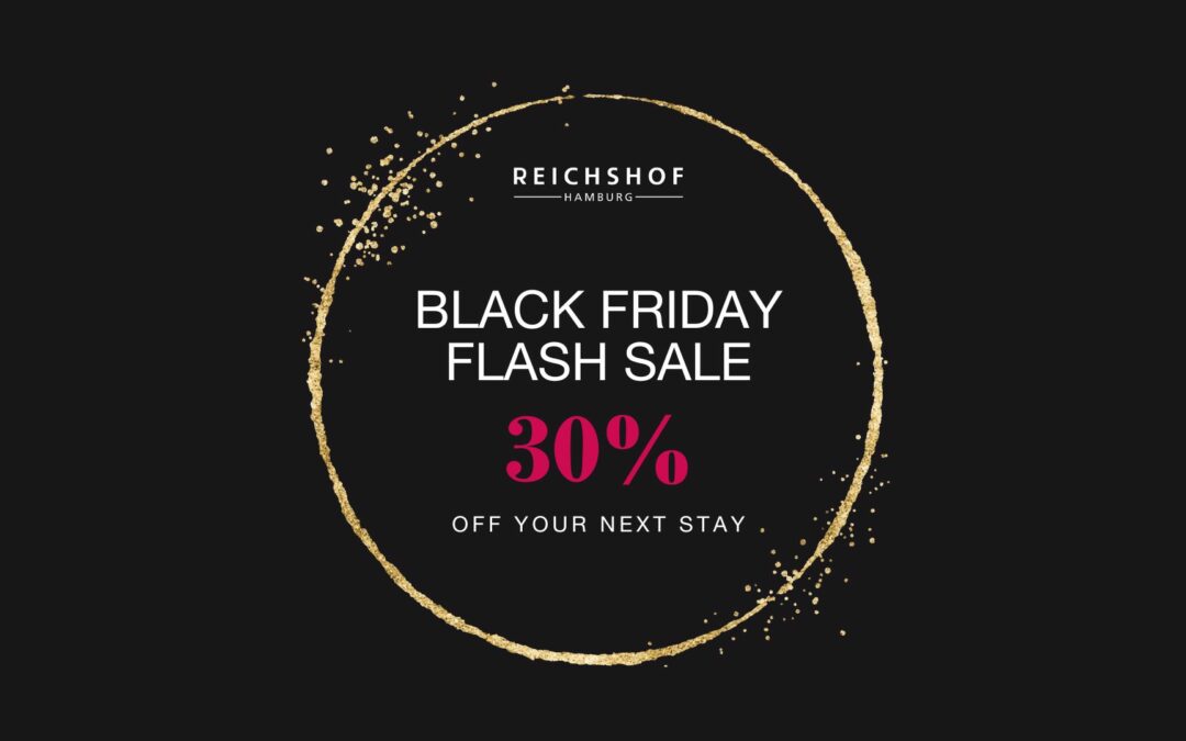 BLACK FRIDAY FLASH SALE – 30% OFF YOUR NEXT STAY