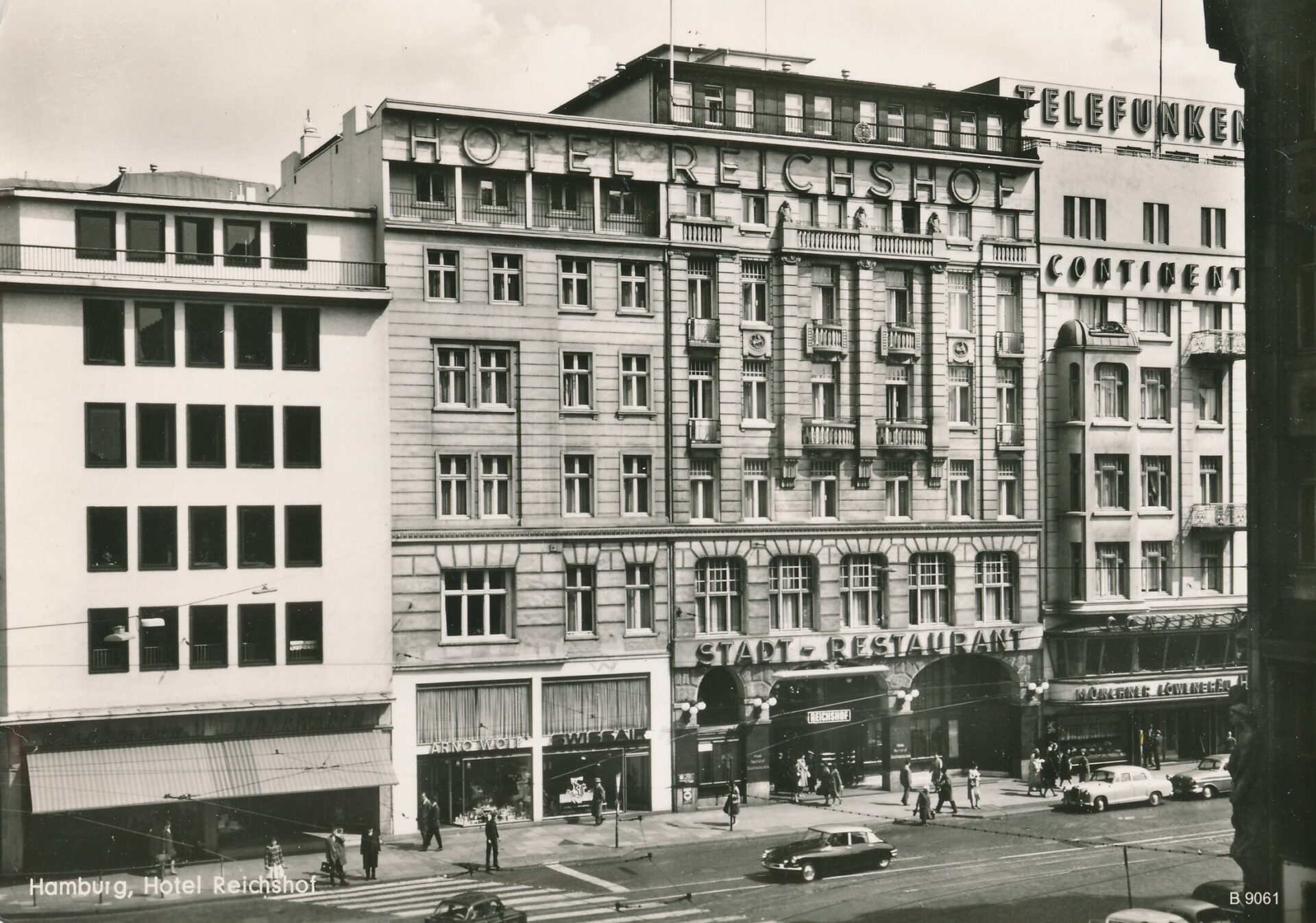 Reichshof Hamburg around 1960